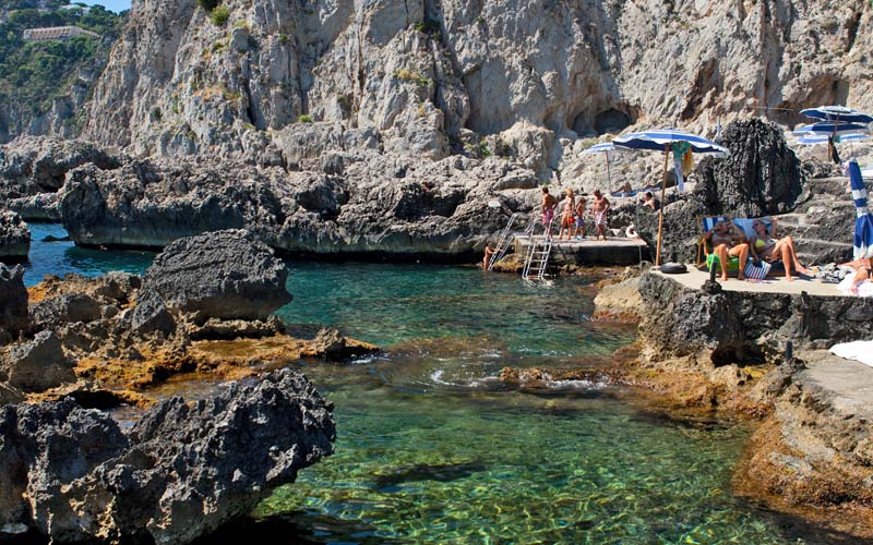 Day At La Fontelina, Capri