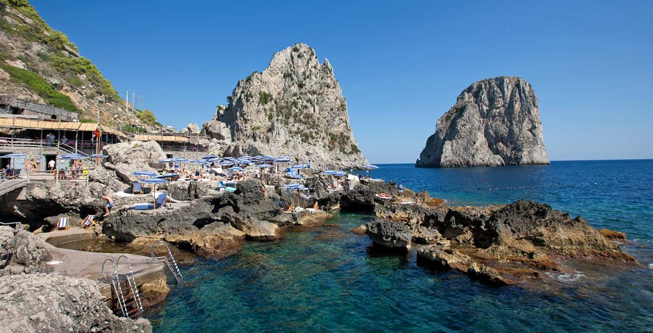 Fontelina Capri Beach Club With Restaurant Capri Italy